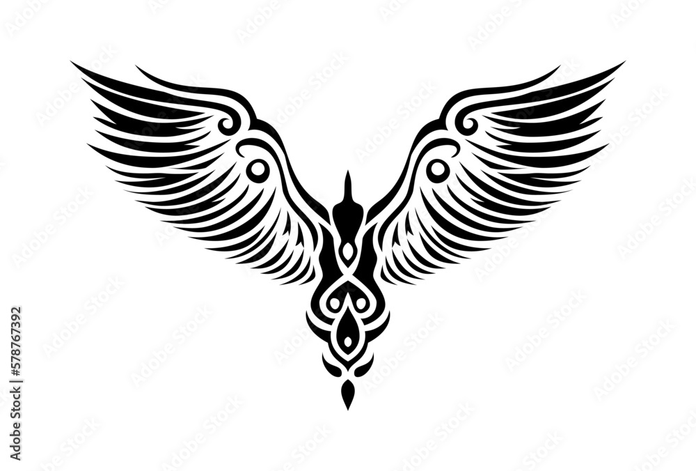 Fototapeta premium Tribal Tattoo Element