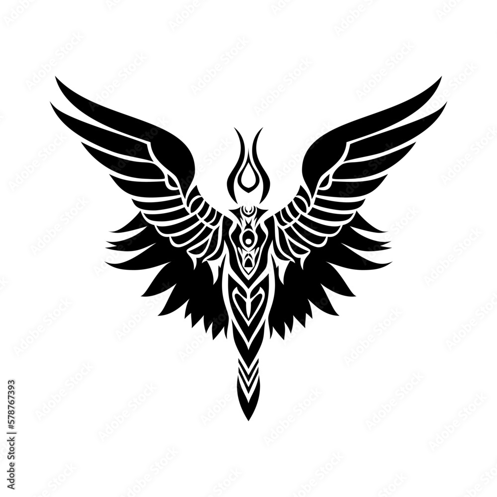 Obraz premium Tribal Tattoo Element