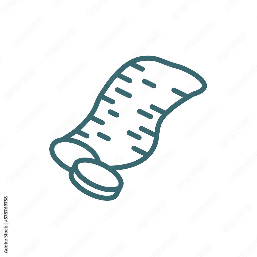 sweet potato icon. Thin line sweet potato icon from vegetables and fruits collection. Outline vector isolated on white background. Editable sweet potato symbol can be used web and mobile