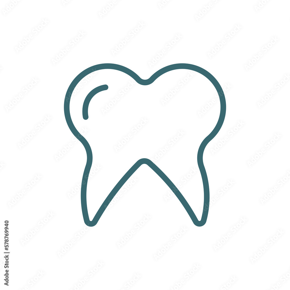 molar tooth icon. Thin line molar tooth icon from medical and healthcare collection. Outline vector isolated on white background. Editable molar tooth symbol can be used web and mobile molar tooth icon. Thin line molar tooth icon from medical and healthcare collection. Outline vector isolated on white background. Editable molar tooth symbol can be used web and mobile