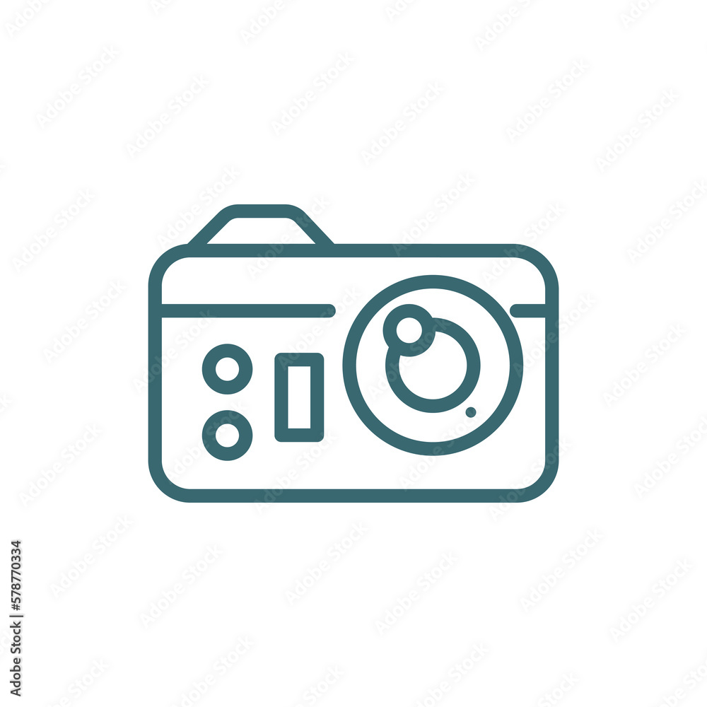 photograph camera icon. Thin line photograph camera icon from technology collection. Outline vector isolated on white background. Editable photograph camera symbol can be used web and mobile photograph camera icon. Thin line photograph camera icon from technology collection. Outline vector isolated on white background. Editable photograph camera symbol can be used web and mobile