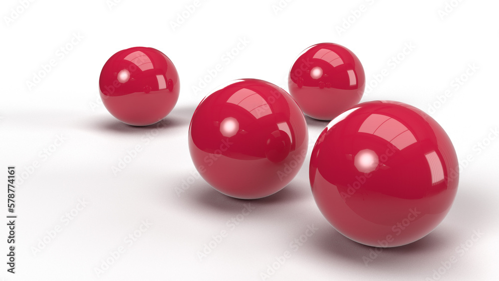 3d Red Balls with Shadow Transparent PNG 3d Red Balls with Shadow Transparent PNG