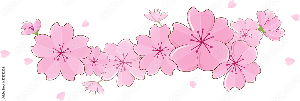 cherry blossom ornament