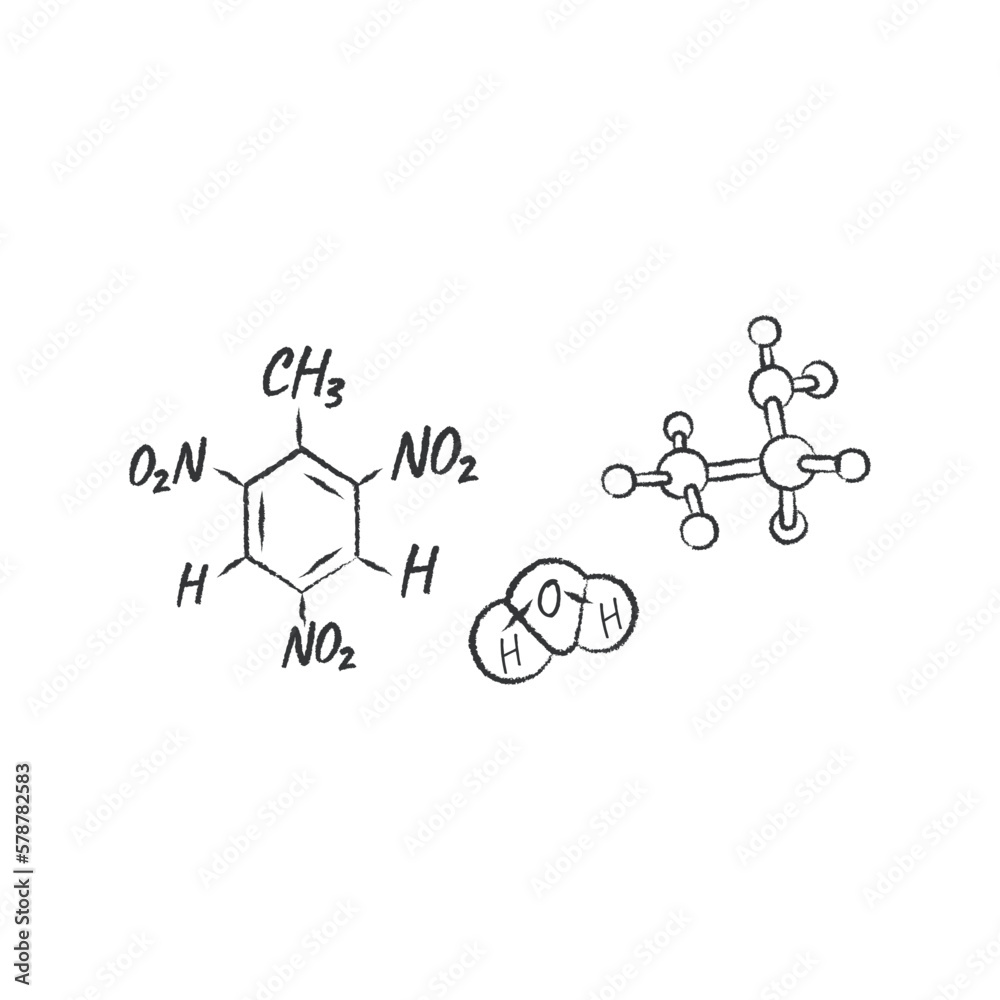 vector hand drawn scientific formulas on chalkboard vector hand drawn scientific formulas on chalkboard