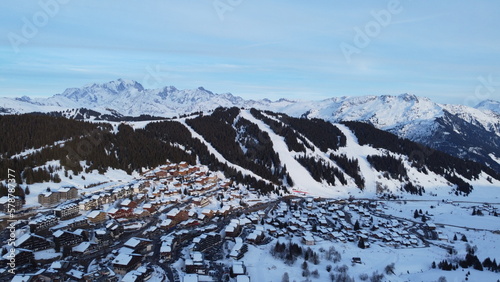 La station du Mont Blanc