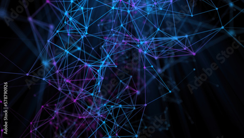 Floating Blue and Pink Color Plexus Background.	we can use these presentation gradient waves as cool background.