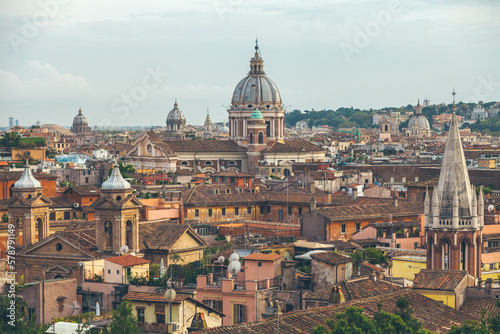 Beautiful Landscape of Rome cityscape, Italy