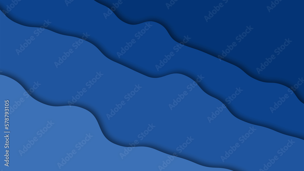 Blue liquid abstract paint background. Fluid painting texture.