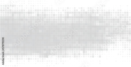 Minimal light gray pixelated background with dissolution effect. Subtle vector pattern