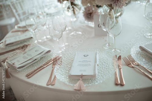 Wedding Party Luxury Table Decor Wedding decor, interior, Festive