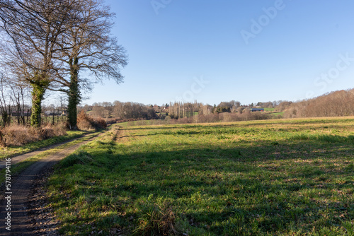 A view of the Creuse countryside in early spring.