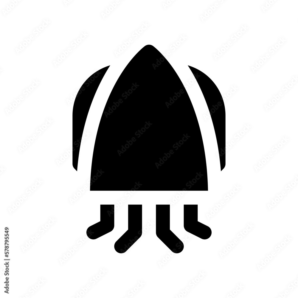 squid icon for your website design, logo, app, UI. squid icon for your website design, logo, app, UI.