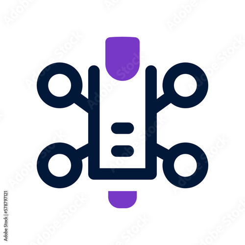 drone icon for your website, mobile, presentation, and logo design.