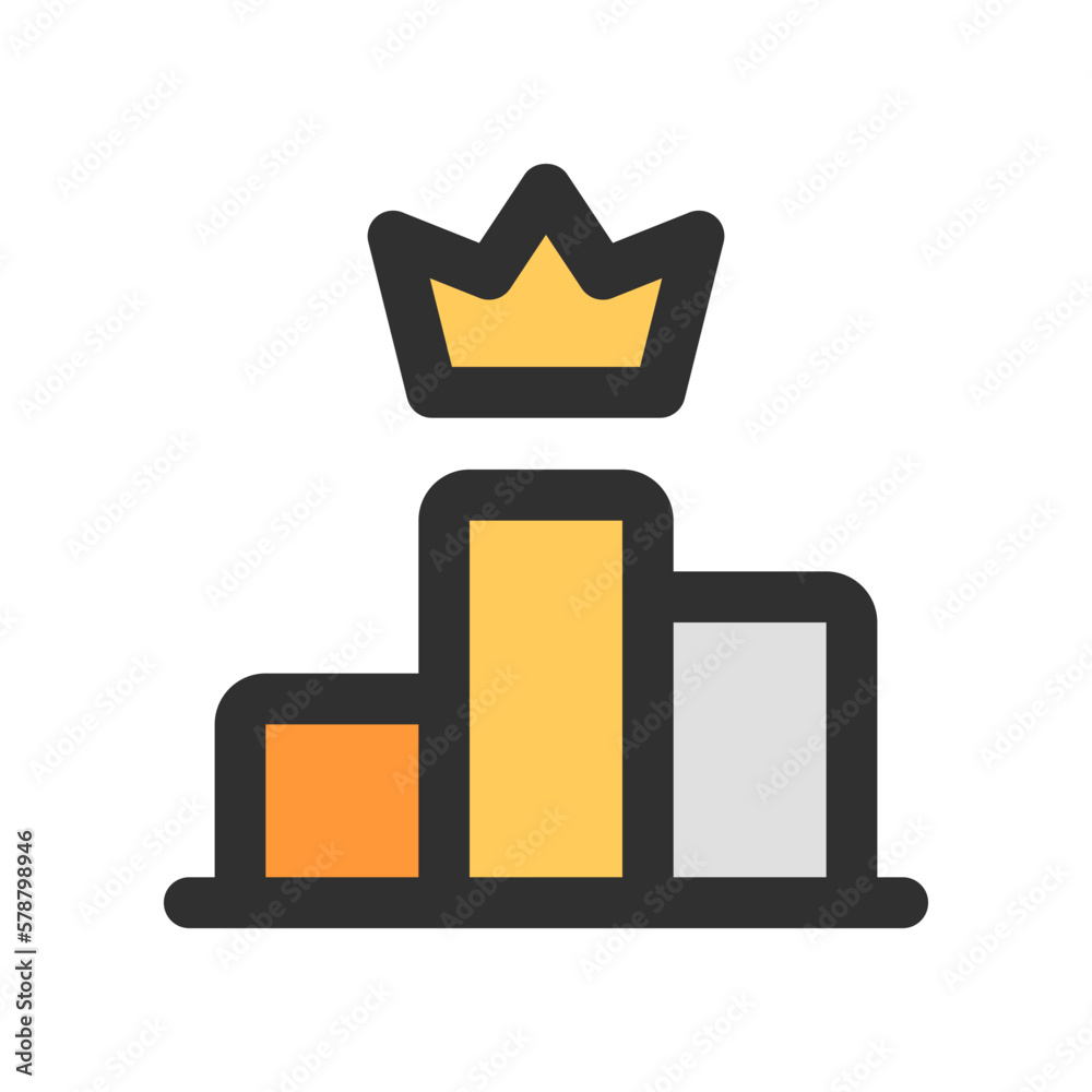 podium icon for your website design, logo, app, UI. podium icon for your website design, logo, app, UI.