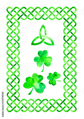 Happy Saint Patrick's Day design elements