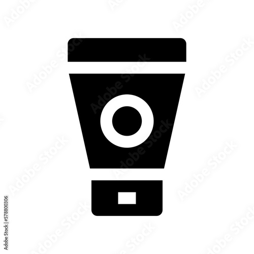 sun cream icon for your website design, logo, app, UI. 