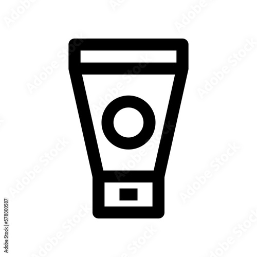 sun cream icon for your website design, logo, app, UI. 