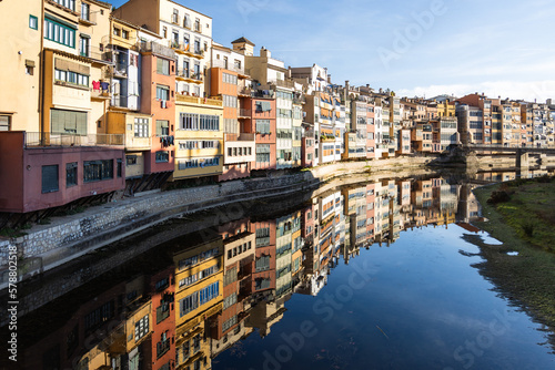 Girona cityscape with river view, Spain © olly_plu