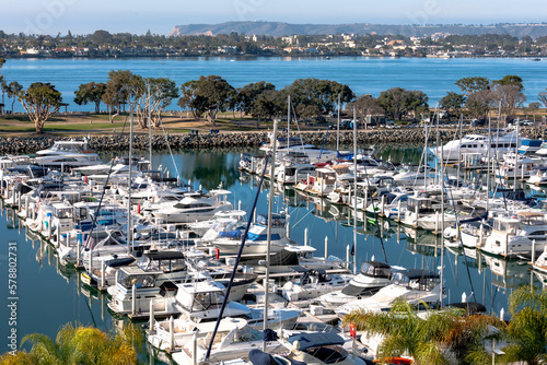 San Diego Marina_Harbor_Point Loma © Mark Roger Bailey