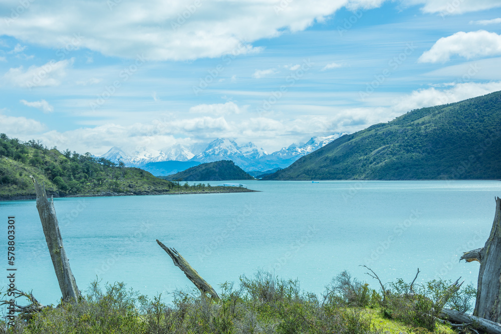 Landscape of Argentine Patagonia from Puesto de Las Vacas - El Calafate, Argentina