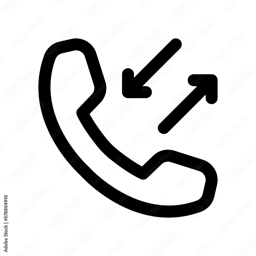 incoming call icon for your website design, logo, app, UI. incoming call icon for your website design, logo, app, UI.