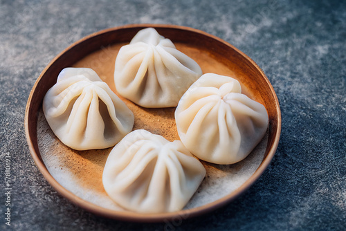 Chinese steamed dumplings, generative AI
