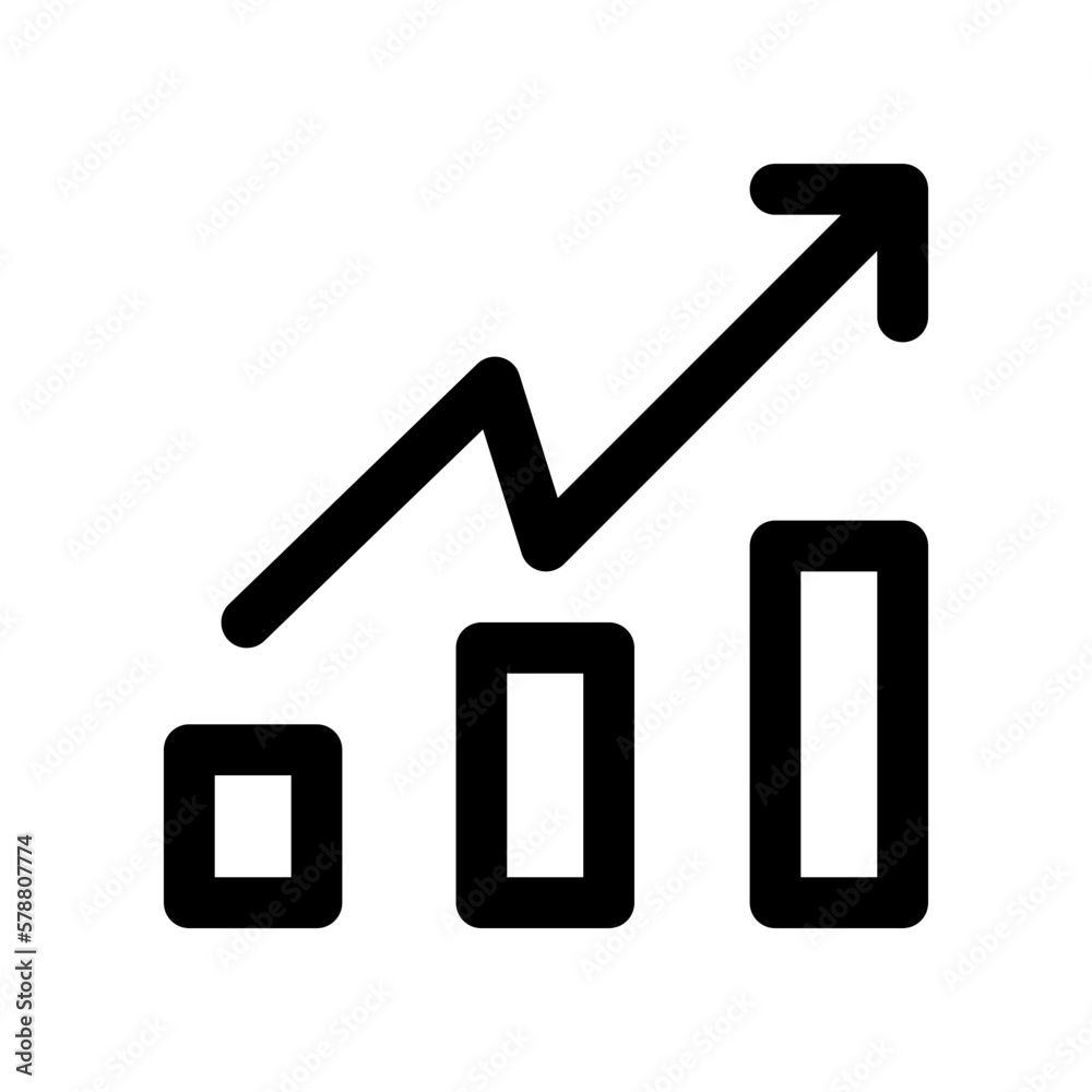 growth icon for your website design, logo, app, UI. growth icon for your website design, logo, app, UI.