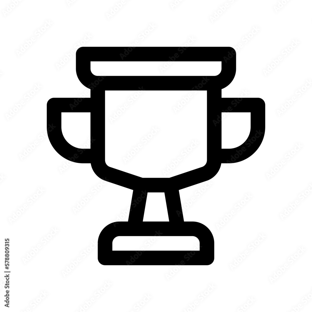 trophy icon for your website design, logo, app, UI. 