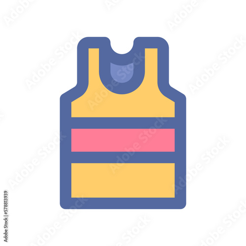 sleeveless icon for your website design, logo, app, UI. 