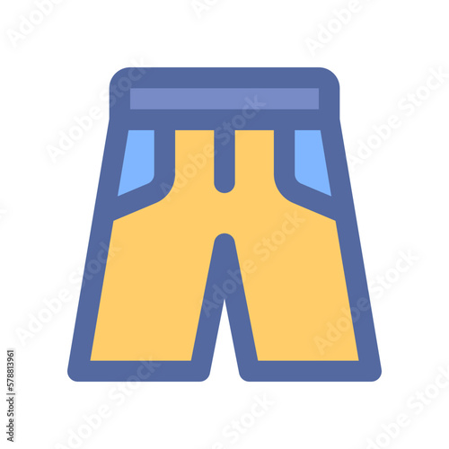 swim shorts icon for your website design, logo, app, UI. 