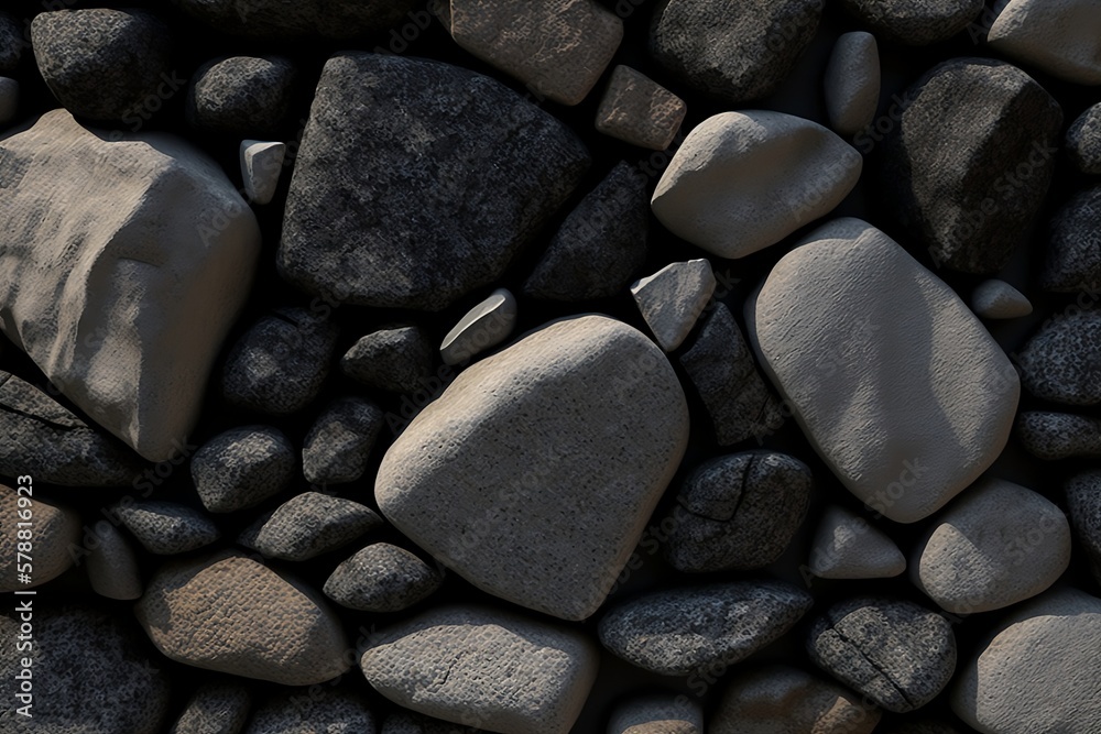 A Seamless Stone Texture for Your Design Needs. Generative AI A Seamless Stone Texture for Your Design Needs. Generative AI