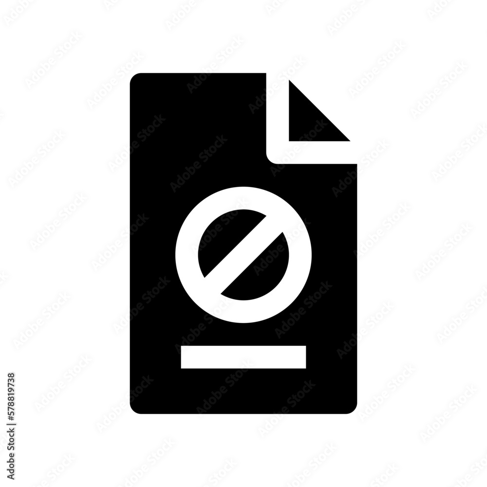 blocked icon for your website design, logo, app, UI. blocked icon for your website design, logo, app, UI.