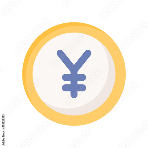 yen icon for your website design, logo, app, UI. 