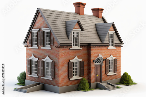 Model of a house © IsaacNew