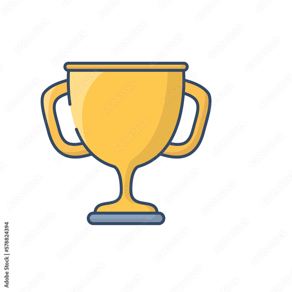 Trophy png image with transparent background
