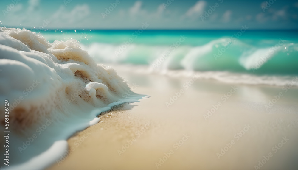 White sand texture background with wave pattern White sand texture background with wave pattern