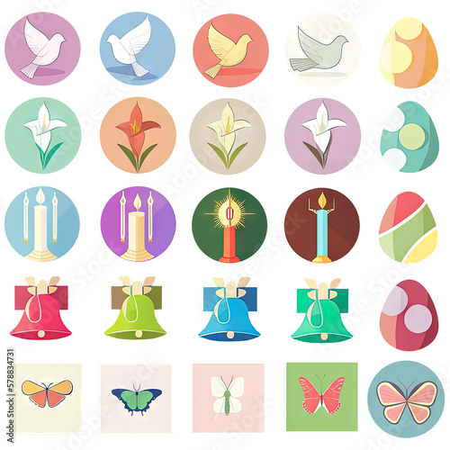 Easter Mix Pack Icon Graphic v1