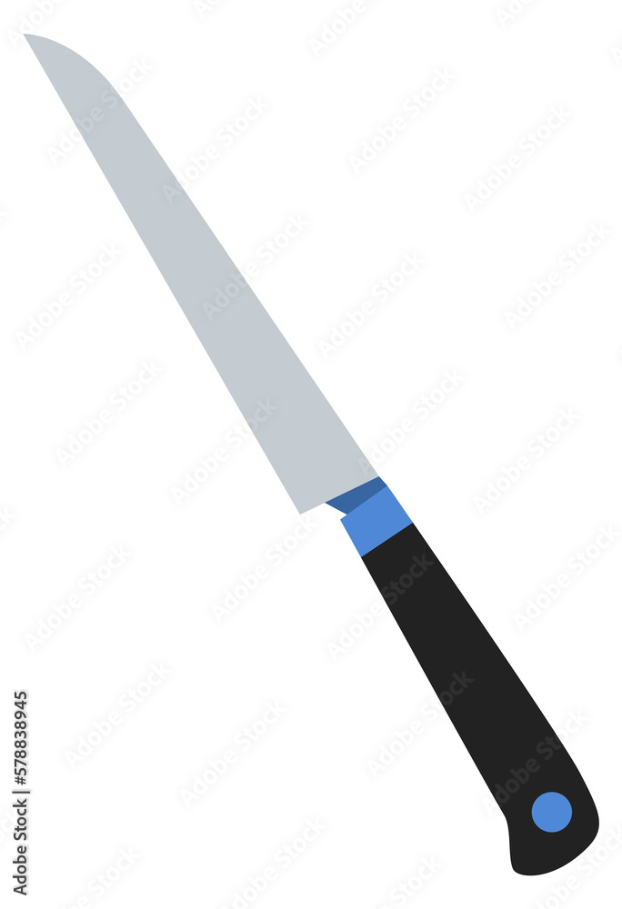 Kitchen knife icon. Vegetable chopping blade tool Kitchen knife icon. Vegetable chopping blade tool