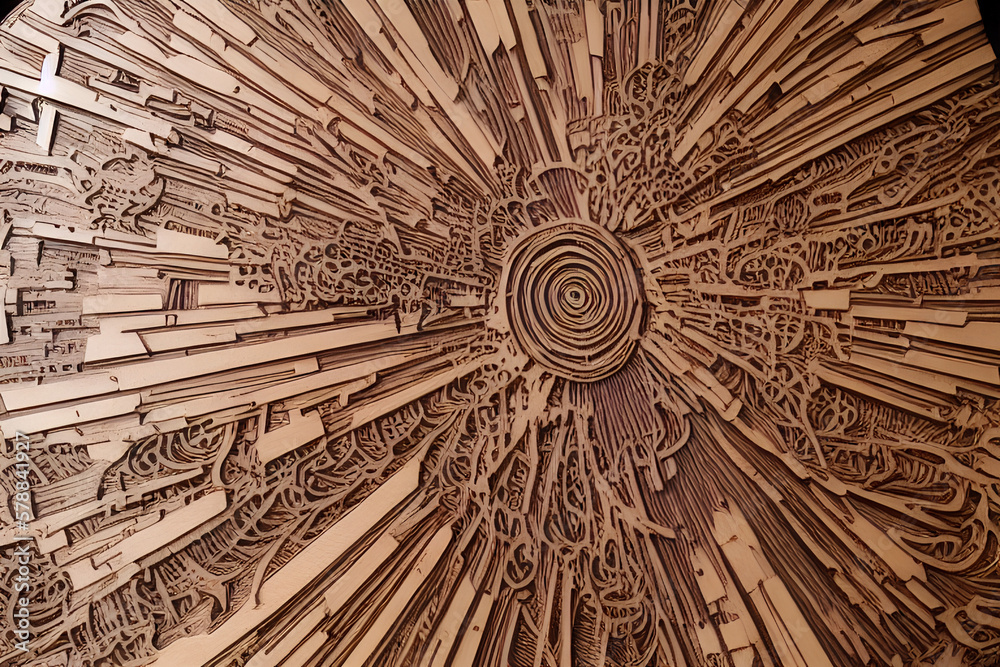 Wood Art Background