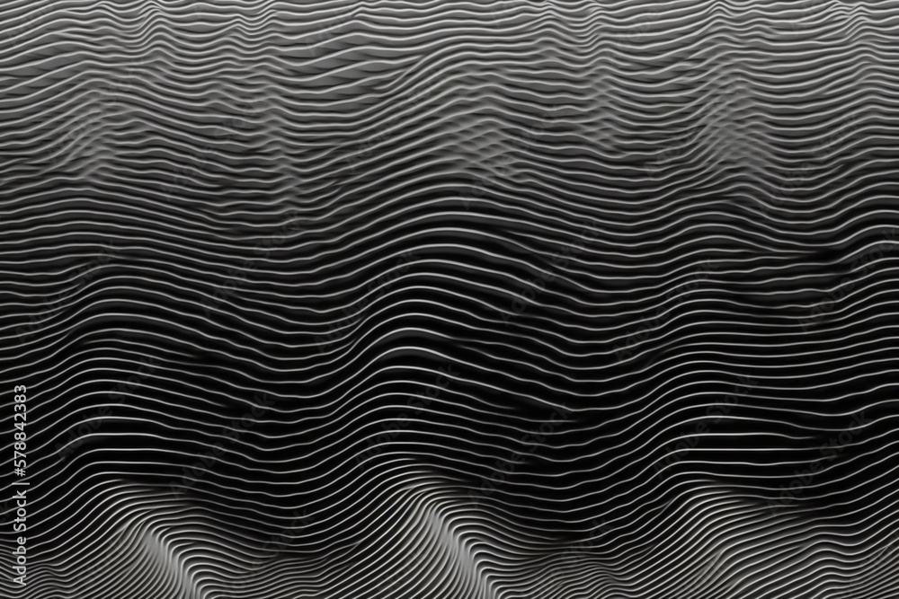 Abstrat waves background, generative ai