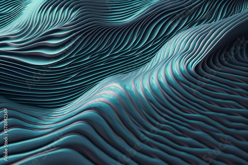 Abstrat waves background, generative ai