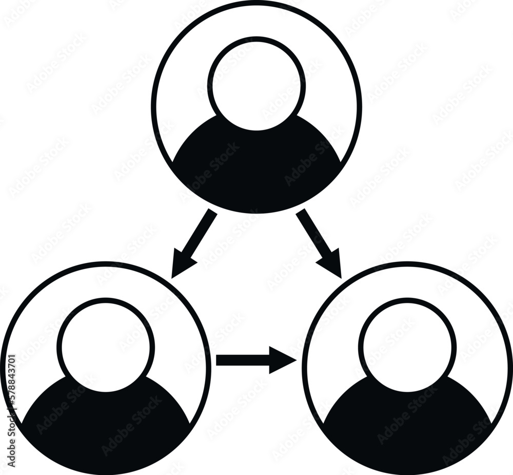 Trust group icon simple vector. Social business. Core honesty Trust group icon simple vector. Social business. Core honesty