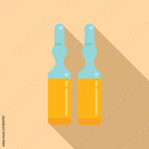 Arthritis injection icon flat vector. Pain disease. Medical doctor