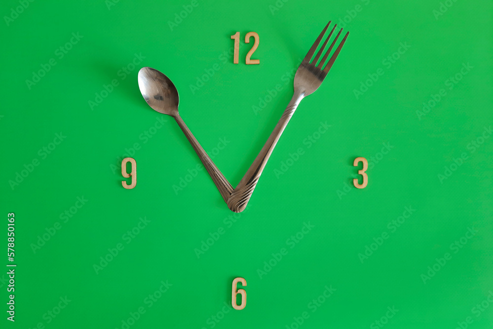 11 O clock Watch Face With The Concept Of Healthy Eating Daily Regime 11-o-clock-watch-face-with-the-concept-of-healthy-eating-daily-regime