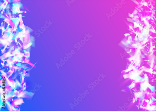 Cristal Tinsel. Purple Party Glare. Luxury Foil. Neon Sparkles. Bokeh Texture. Retro Burst. Disco Multicolor Serpentine. Flying Art. Violet Cristal Tinsel