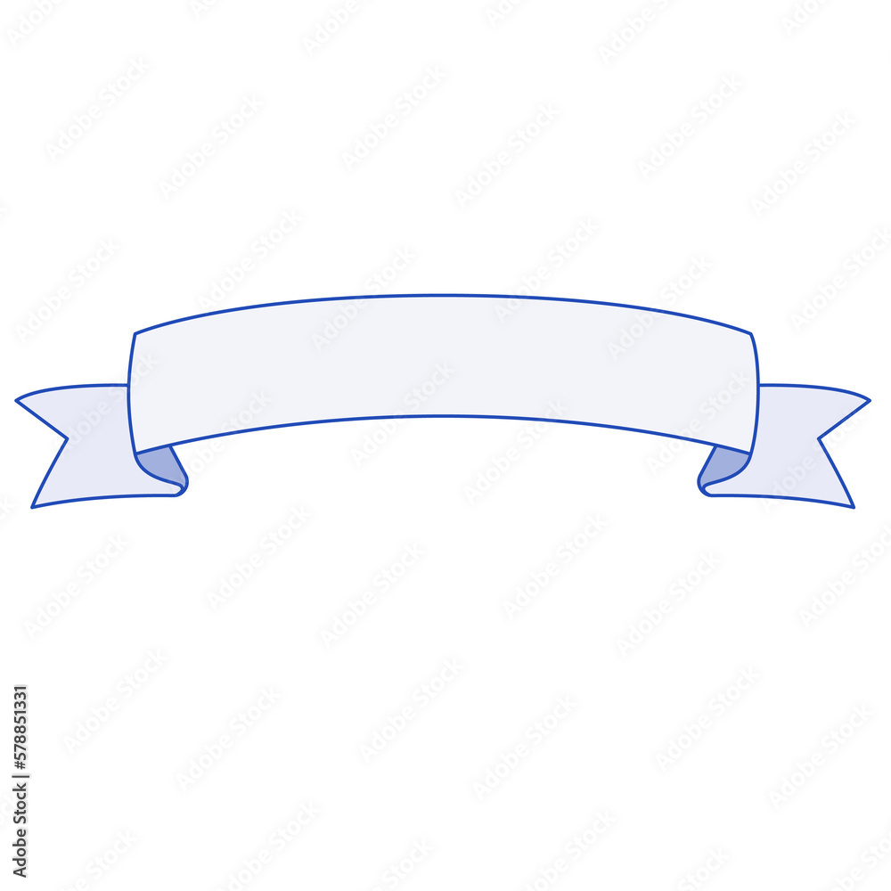 Simple Ribbon Vector Illustration Simple Ribbon Vector Illustration