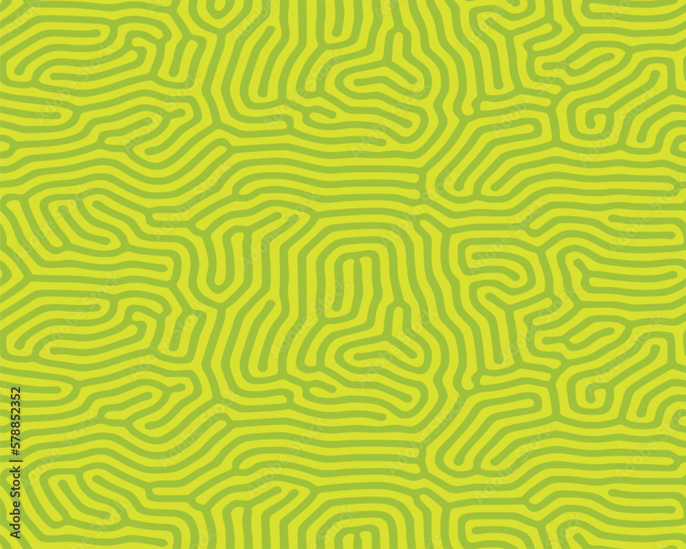 Organic Turing Seamless Pattern. Abstract organic background