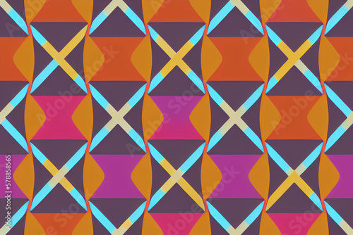 pattern with shapes