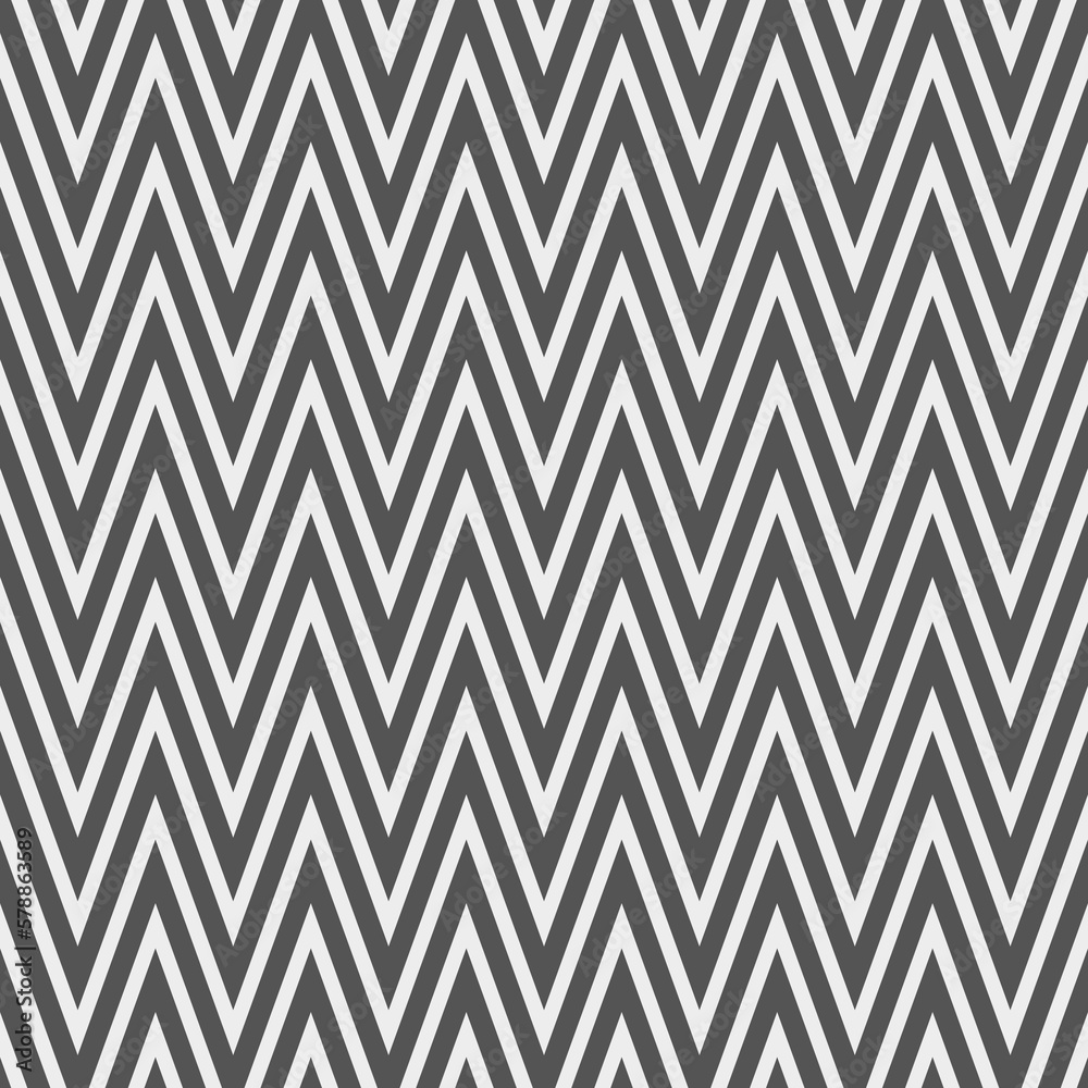 Gray zigzag seamless pattern. Grey chevron fabric texture. Abstract zig zag background. Repeating vector wallpaper. Gray zigzag seamless pattern. Grey chevron fabric texture. Abstract zig zag background. Repeating vector wallpaper.