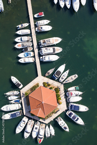 aerial view of the Croatia photo